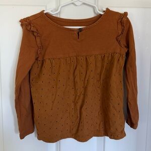 Carter's Warm Brown Girls Top - Size 5t